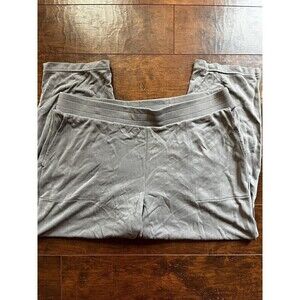 Pure Jill Womens Gray Casual Comfort Pants Cropped Sz XL Petite
